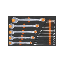 vendita online Vassoio morbido con assortimento di 22 chiavi m01 Set di chiavi e bussole Beta