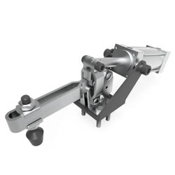 vendita online Bloccaggio pneumatico verticale base piatta braccio regolabile 230 kg. Morse - Banchi Per Tubi Clamptek