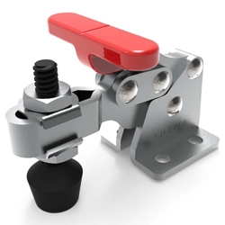 vendita online Bloccaggio verticale base piatta braccio regolabile 150 kg. inox Morse - Banchi Per Tubi Clamptek