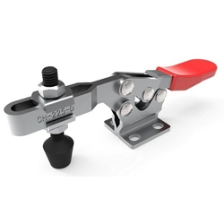 vendita online Bloccaggio orizzontale base piatta braccio regolabile 230 kg. inox Morse - Banchi Per Tubi Clamptek