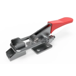 vendita online Bloccaggio a tirante base piatta versione orizzontale 170 kg. inox Morse - Banchi Per Tubi Clamptek