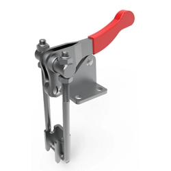 vendita online Bloccaggio a tirante base piatta versione verticale 920 kg. inox Morse - Banchi Per Tubi Clamptek