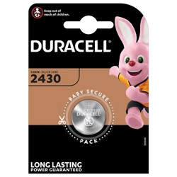 vendita online Batterie duracell 2430 a moneta - 3 v Batterie e Pile Duracell