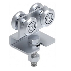 vendita online Carrello scorrevole 4 ruote ø 24 mm. art.4rs Accessori per cancelli e portoni Fac