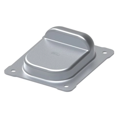 vendita online Battente con flangia per cancello a 2 ante art.146f Accessori per cancelli e portoni Fac
