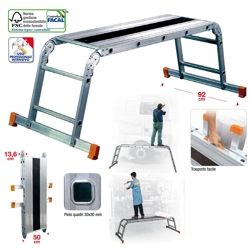 vendita online Barra stabilizzatrice per pedana alfa da 92 cm. Accessori e ricambi per scale e ponteggi Facal