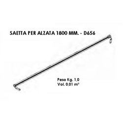 vendita online Saetta diagonale per alzata 1800 mm. per trabattello doge 65 Accessori e ricambi per scale e ponteggi Facal