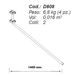 vendita online Stabilizzatore grande per doge80 Accessori e ricambi per scale e ponteggi Facal