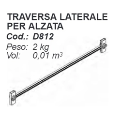 vendita online Traversa laterale per alzata per doge80 Accessori e ricambi per scale e ponteggi Facal
