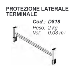 vendita online Protezione terminale per doge80 Accessori e ricambi per scale e ponteggi Facal