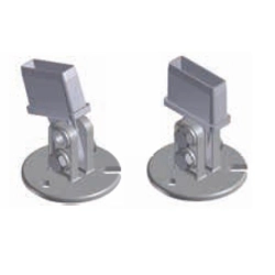 vendita online Flangia per tubo 25x65 scala security - (rif. facal ga-flr) Accessori e ricambi per scale e ponteggi Facal