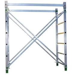 vendita online Alzata 6 gradini h 1800 mm. per trabattello alumito Accessori e ricambi per scale e ponteggi Facal