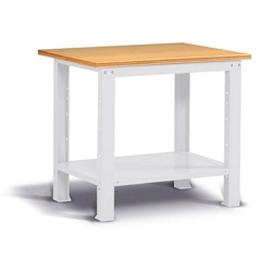 vendita online Banco work piano multiplex mm.1024x750x880h - grigio ral7035+ral7016 Banchi da lavoro Fami