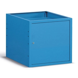 vendita online Armadio work/work up con porta mm.629x607x570h - blu ral5012 Armadi Metallici Fami