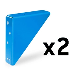 vendita online Kit 2 squadre rinforzo per banchi work master br / work up - blu ral5012 Pannelli e Ganci Fami
