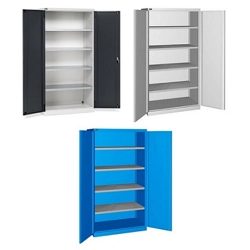 vendita online Armadio perfom con porte battenti mm.1023x555x2000h (rif.1400) Armadi Metallici Fami