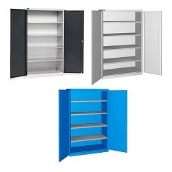vendita online Armadio perfom con porte battenti mm.1193x555x2000h (rif.1700) Armadi Metallici Fami
