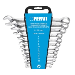 vendita online Serie di chiavi combinate 12 pezzi Chiavi Combinate Fervi