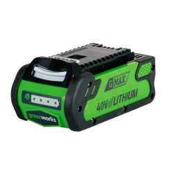 vendita online Batteria da 40v 2ah Ricambi e accessori per elettroutensili da giardino Greenworks