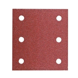vendita online Carta abrasiva grana 120 perforata 10 pezzi Rotoli, dischi e spazzole abrasive Hikoki