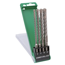 vendita online Kit 4 punte sds-plus 4t Punte e inserti per trapani e avvitatori Hikoki
