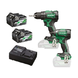 vendita online Kit combinato 18v trapano dv18de + avvitatore wr18dh Trapani a batteria Hikoki