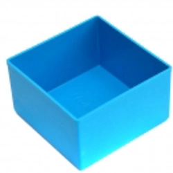 vendita online Vaschetta blu 108x108 mm. Sistemi di stivaggio Hm Muller