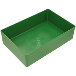 vendita online Vaschetta verde 108x162 mm. Sistemi di stivaggio Hm Muller