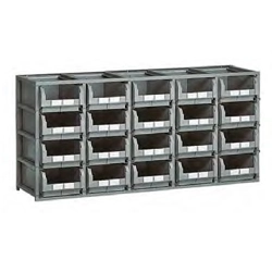 vendita online Scaffale in acciaio square 1765x460x885h mm. Cassettiere e Scaffali Imilani