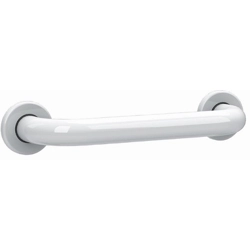 vendita online Corrimano lineare in acciaio laccato bianco l 60 cm. Sanitari e accessori per bagno Kdesign