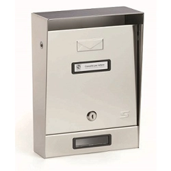 vendita online Cassetta postale acciaio inox 18/10 senza tetto Cassette postali Silmec