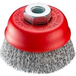 vendita online Spazzola a tazza in acciaio m14 art.t100 Rotoli, dischi e spazzole abrasive Sit Spa
