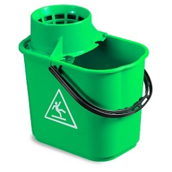 vendita online Secchio vasca singola easy verde 14 lt. art.00005042 Carrelli e secchi per pulizie Tts