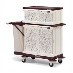 vendita online Carrello alberghiero magic art 26 Carrelli e secchi per pulizie Tts