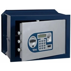 vendita online Cassaforte elettronica con lettore impronte digitali 41x20,5x29 cm Casseforti e armadi blindati Viro
