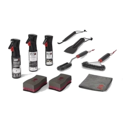 vendita online Kit pulizia per barbecue a gas in acciaio inox Accessori e ricambi per barbecue Weber