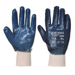 vendita online Guanti con polsino elasticizzato in nitrile Guanti e accessori termici Portwest