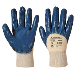 vendita online Guanti in nitrile con polso in maglia Guanti e accessori termici Portwest