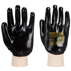 vendita online Guanti pvc con polsino a maglia elasticizzato Guanti e accessori termici Portwest