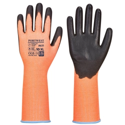vendita online Guanto resistente al taglio vis-tex con polsino lungo Guanti e accessori termici Portwest