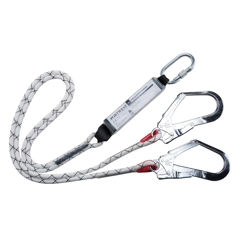 vendita online Cordino doppio con guaina con assorbitore Sistemi anticaduta Portwest
