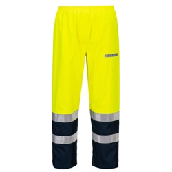 vendita online Pantalone leggero rain+ hi-vis arco elettrico Abbigliamento ignifugo Portwest