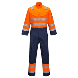 vendita online Tuta modaflame ris navy/orange Abbigliamento ignifugo Portwest