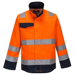 vendita online Giacca modaflame ris arancio/navy Abbigliamento ignifugo Portwest