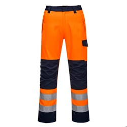 vendita online Pantalone modaflame ris arancio/navy Abbigliamento ignifugo Portwest