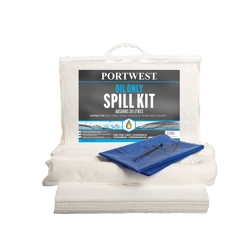 vendita online Kit assorbente per olio da 20 litri Vasche contenimento liquidi e accessori Portwest