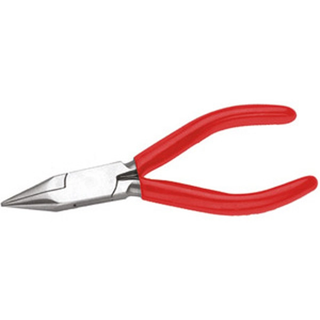 Vendita online PINZE PER ELETTRONICA E MECCANICA FINE BECCHI MEZZOTONDI ZIGRINATI, DIRITTI, INOX