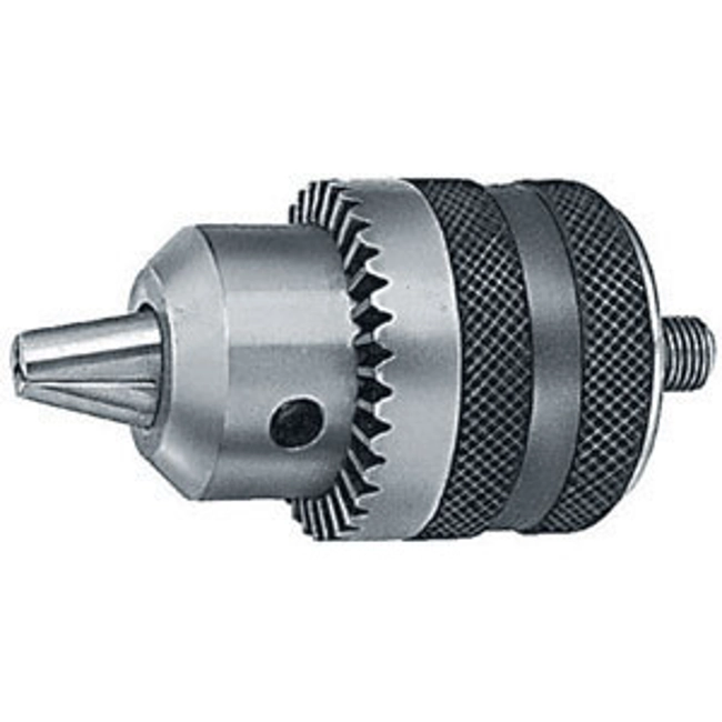 Vendita online MANDRINI A CREMAGLIERA - SERIE ROSSA - ESECUZIONE LEGGERA PER TRAPANI PORTATILI A ROTAZIONE E PERCUSSIONE. PER BLACK & DECKER ATTACCO FILETT. MASCHIO 3/8X24. - TIPO PER PUNTE MM 1,5 - 10.