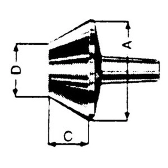 Vendita online INSERTI TRONCO CONICO 60° PER ART.1584G