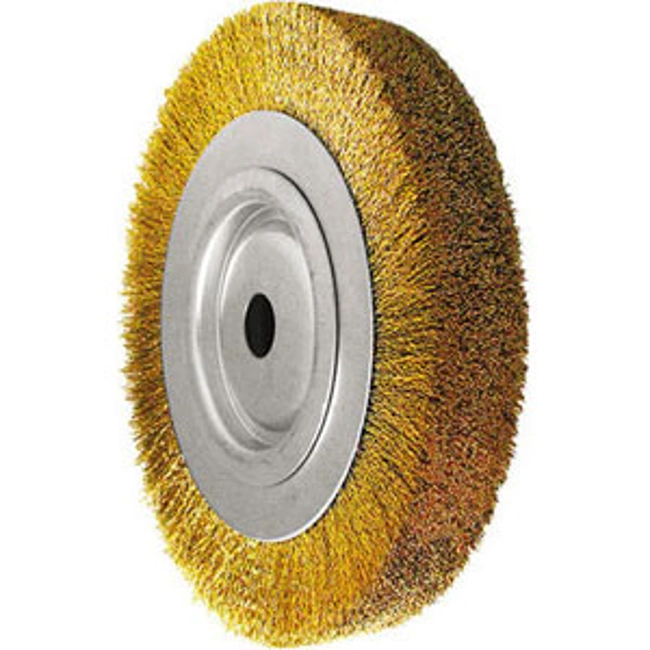 Vendita online SPAZZOLE IN OTTONE A DISCO CON FORO CENTRALE